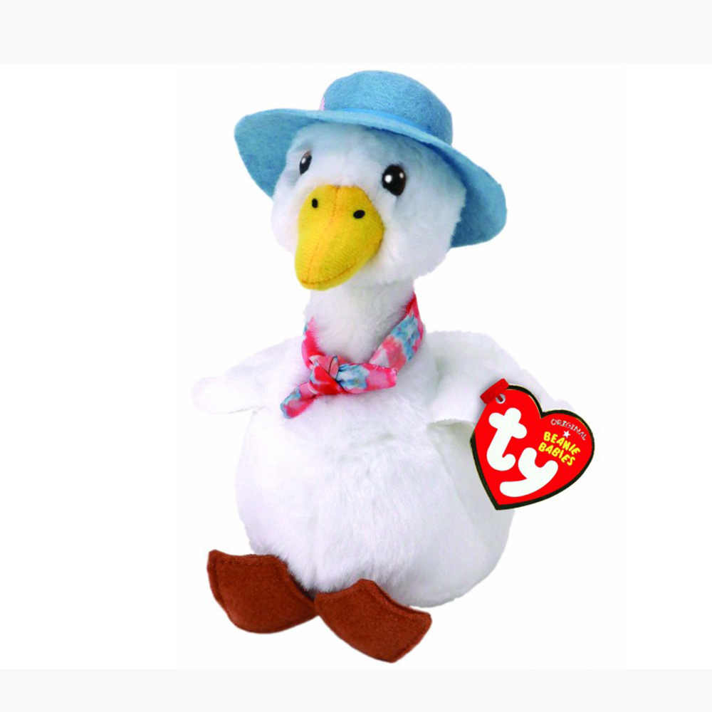 Jemima Puddle Duck Soft Toy TY Beanie – Peter Rabbit The Movie