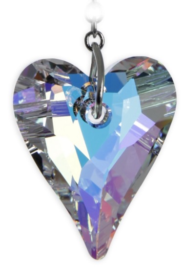 Wild Heart Crystal Rainbow Maker 27mm Crystal Sun Catcher