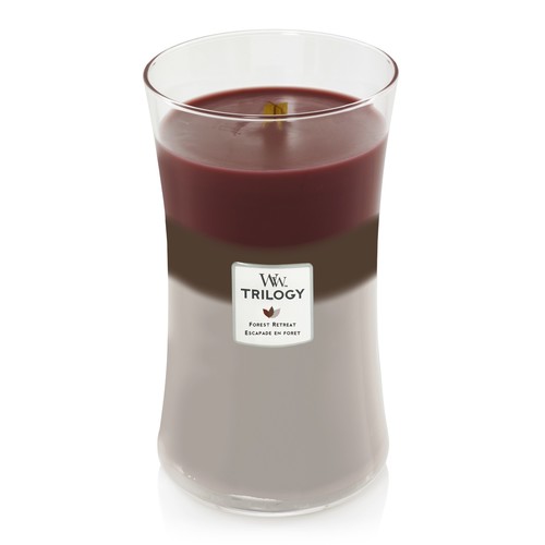 WoodWick Forest Retreat Trilogy Large Hourglass Candle