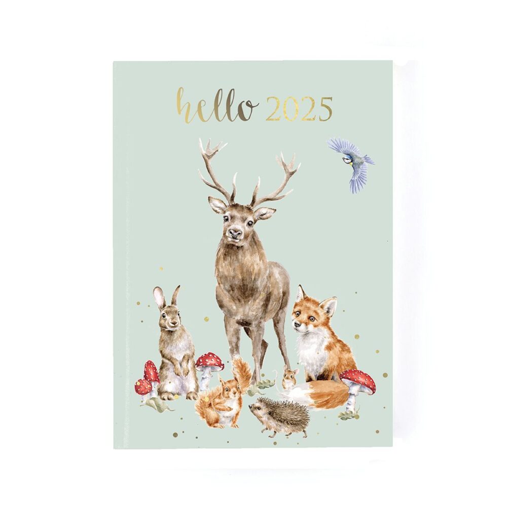 2025 Hardback Desk Diary - Wrendale Designs