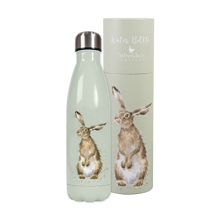 Hare Water Bottle - Wrendale Designs