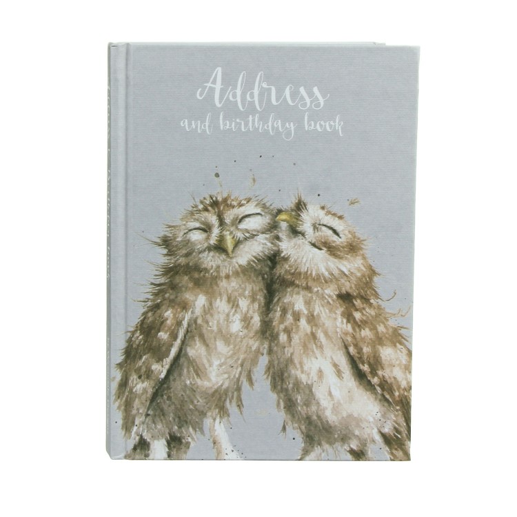 Owl Address and Birthday Book - Wrendale Designs