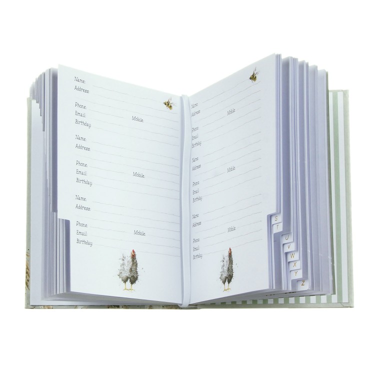 Owl Address and Birthday Book - Wrendale Designs - Image 2