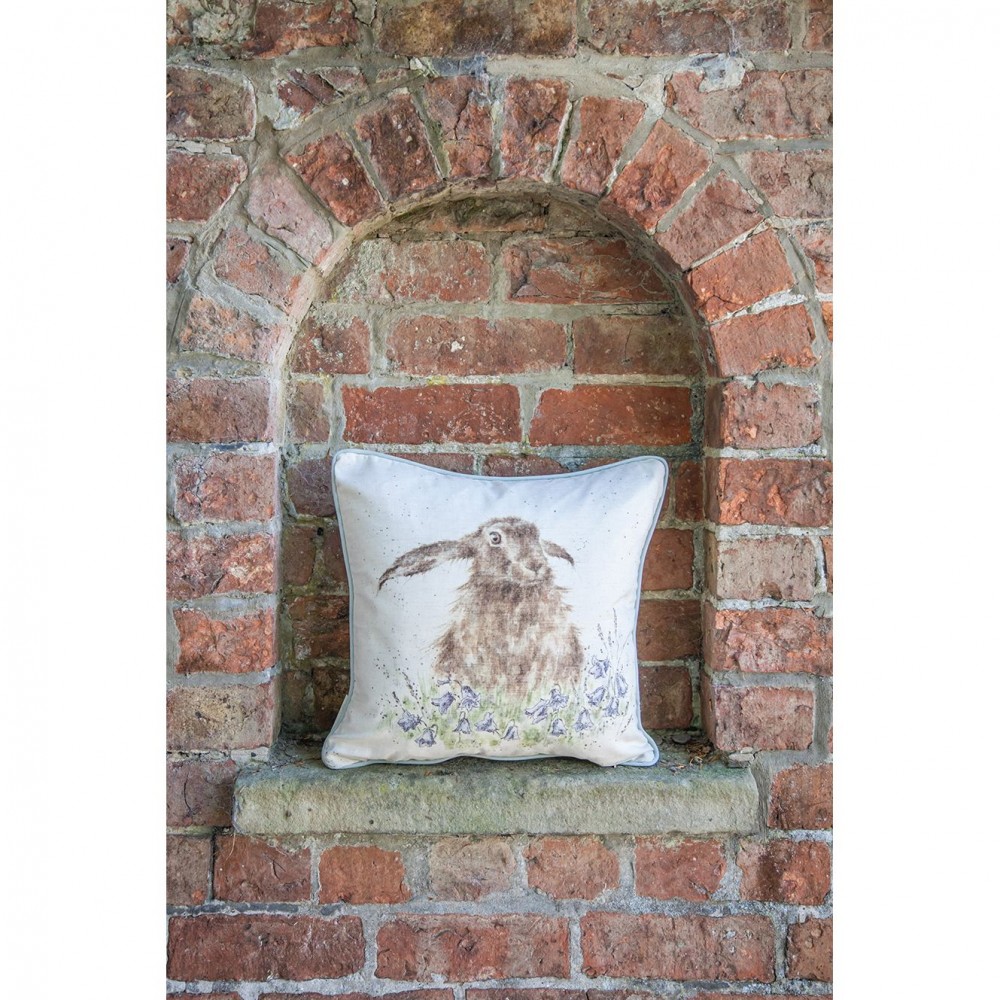 Wrendale Designs - Bright Eyes Hare Cushion - Image 2