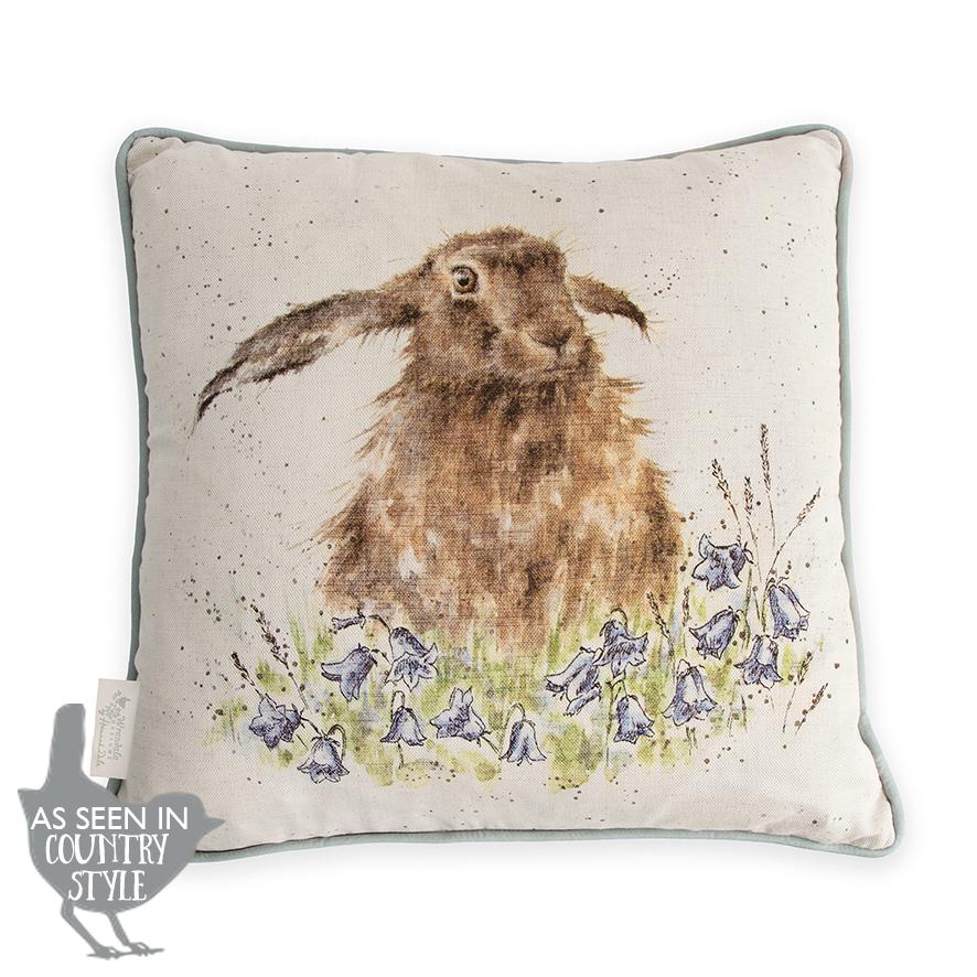 Wrendale Designs - Bright Eyes Hare Cushion