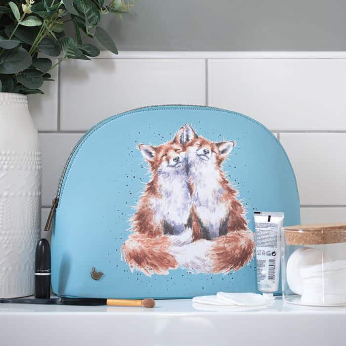 ‘Contentment’ Fox Large Cosmetic Bag - Wrendale Designs - Image 3