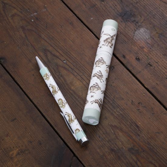 Hare Gift Boxed Pen - Wrendale Designs - Image 2