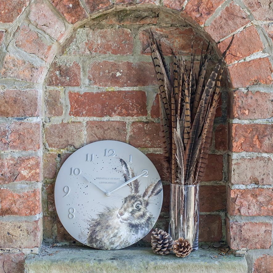 Hare Wall Clock - Wrendale Designs - Image 2