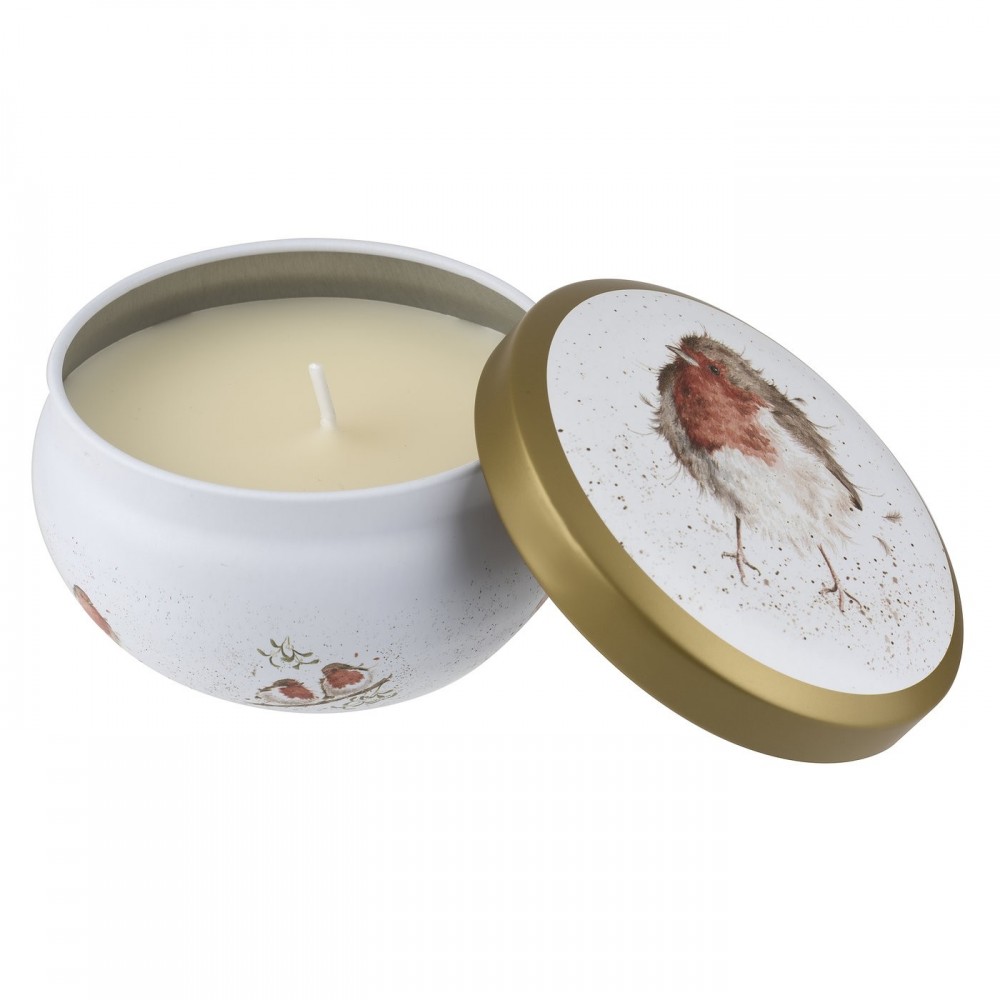 Wrendale Designs Wax Filled Boutique Candle Tin - Jolly Robin - Image 3