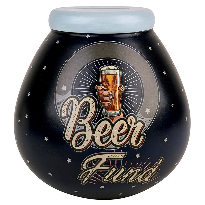 Pot of Dreams 'Beer Fund' Smashable Money Pot