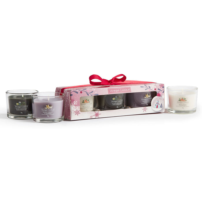 Yankee Candle 3 Filled Votives Gift Set - Snow Globe Wonderland - Image 2
