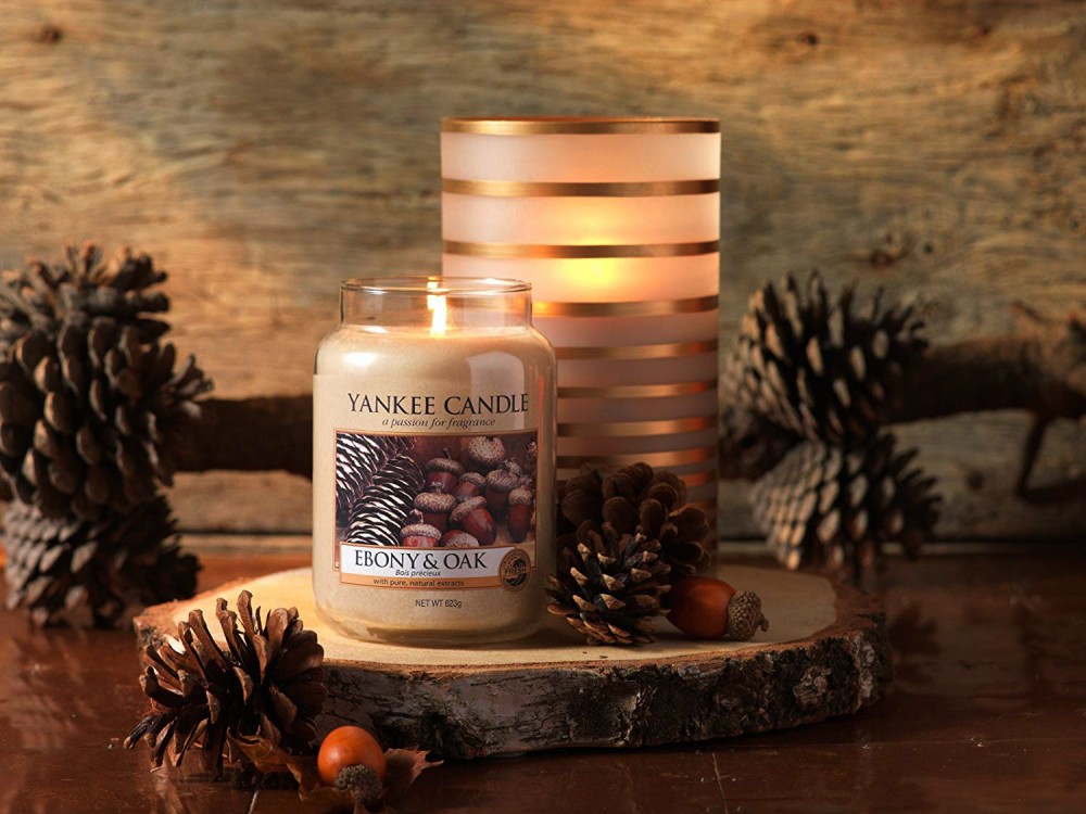 Ebony & Oak - Yankee Candle - Large Jar, 623g - Image 2