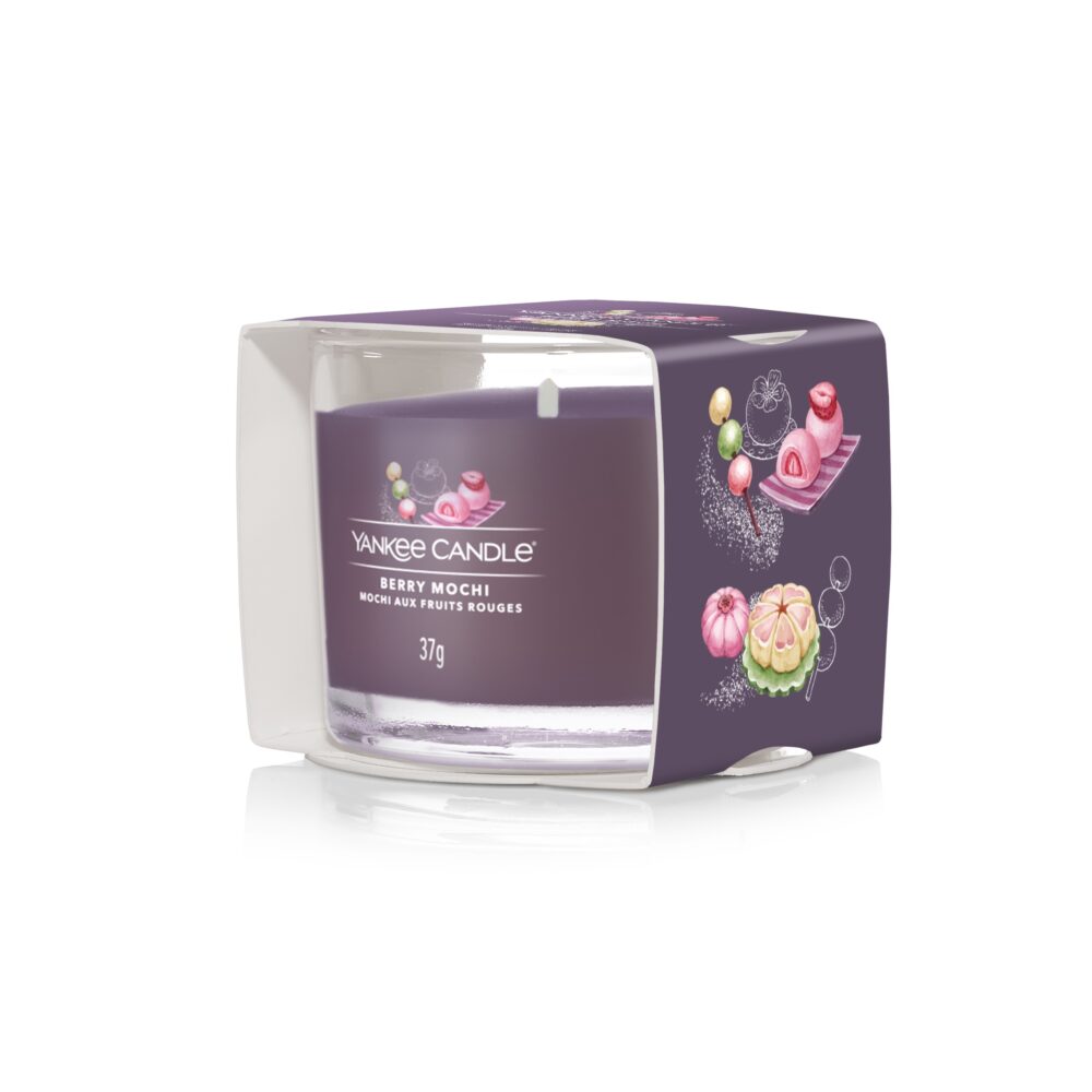 Yankee Candle Berry Mochi Single Signature Filled Votive Candle Mini Jar