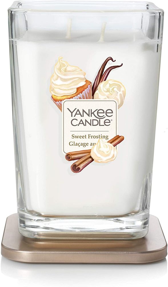 Yankee Candle Elevation Collection - Sweet Frosting - Large 2-Wick Square Candle - Image 3