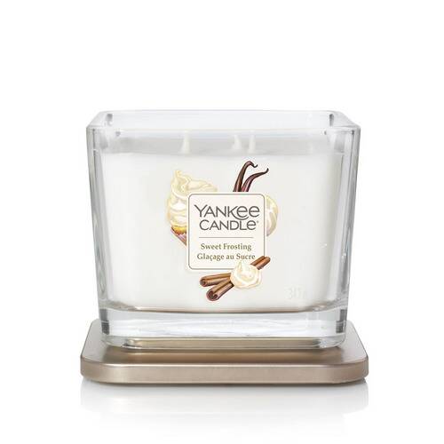 Yankee Candle Elevation Collection - Sweet Frosting - Medium 3-Wick Square Candle - Image 2