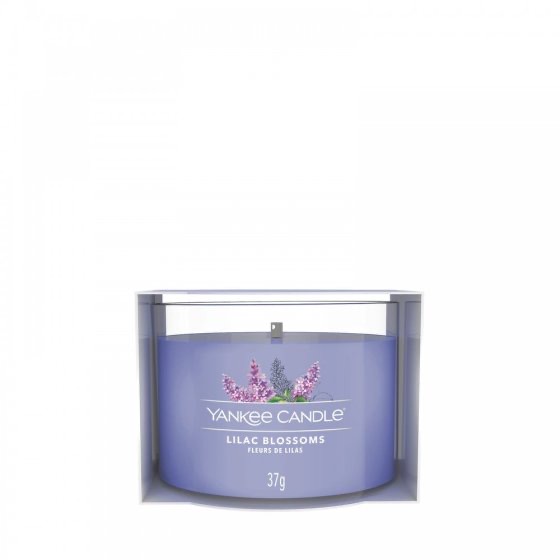 Yankee Candle Lilac Blossoms Single Signature Filled Votive Candle Mini Jar