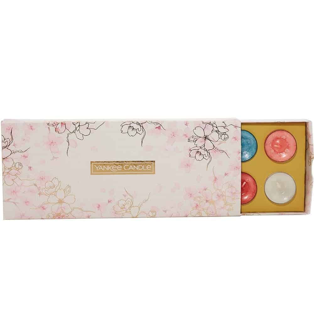 Yankee Candle 10 Tea Lights & 1 Holder Gift Set - Sakura Blossom Festival - Image 3