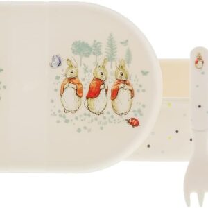 Flopsy Bunny Snack Box with Cutlery Set - Beatrix Potter