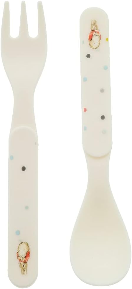 Flopsy Bunny Snack Box with Cutlery Set - Beatrix Potter