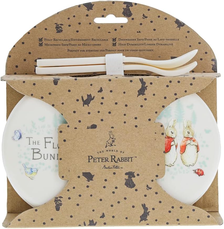 Flopsy Bunny Snack Box with Cutlery Set – Beatrix Potter
