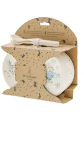Peter Rabbit Snack Box with Cutlery Set - Beatrix Potter