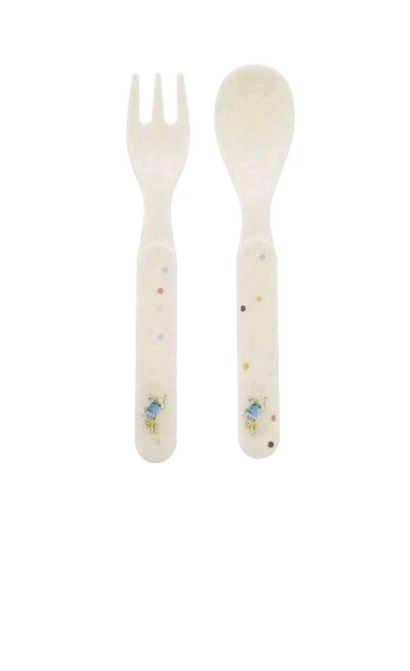 Peter Rabbit Snack Box with Cutlery Set - Beatrix Potter