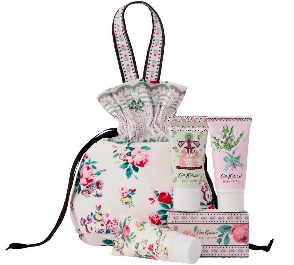 Cath Kidston Wild Flowers Wild Women Travel Beauty Pouch