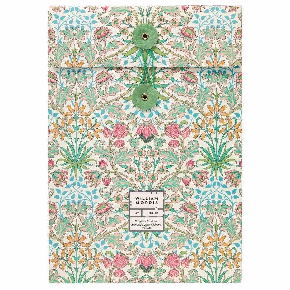 William Morris at Home Golden Lily Bergamot & Vetiver Scented Drawer Liners