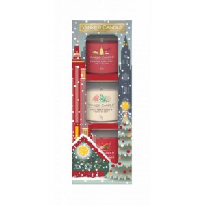 Yankee Candle 3 Filled Votives Gift Set - Christmas Village