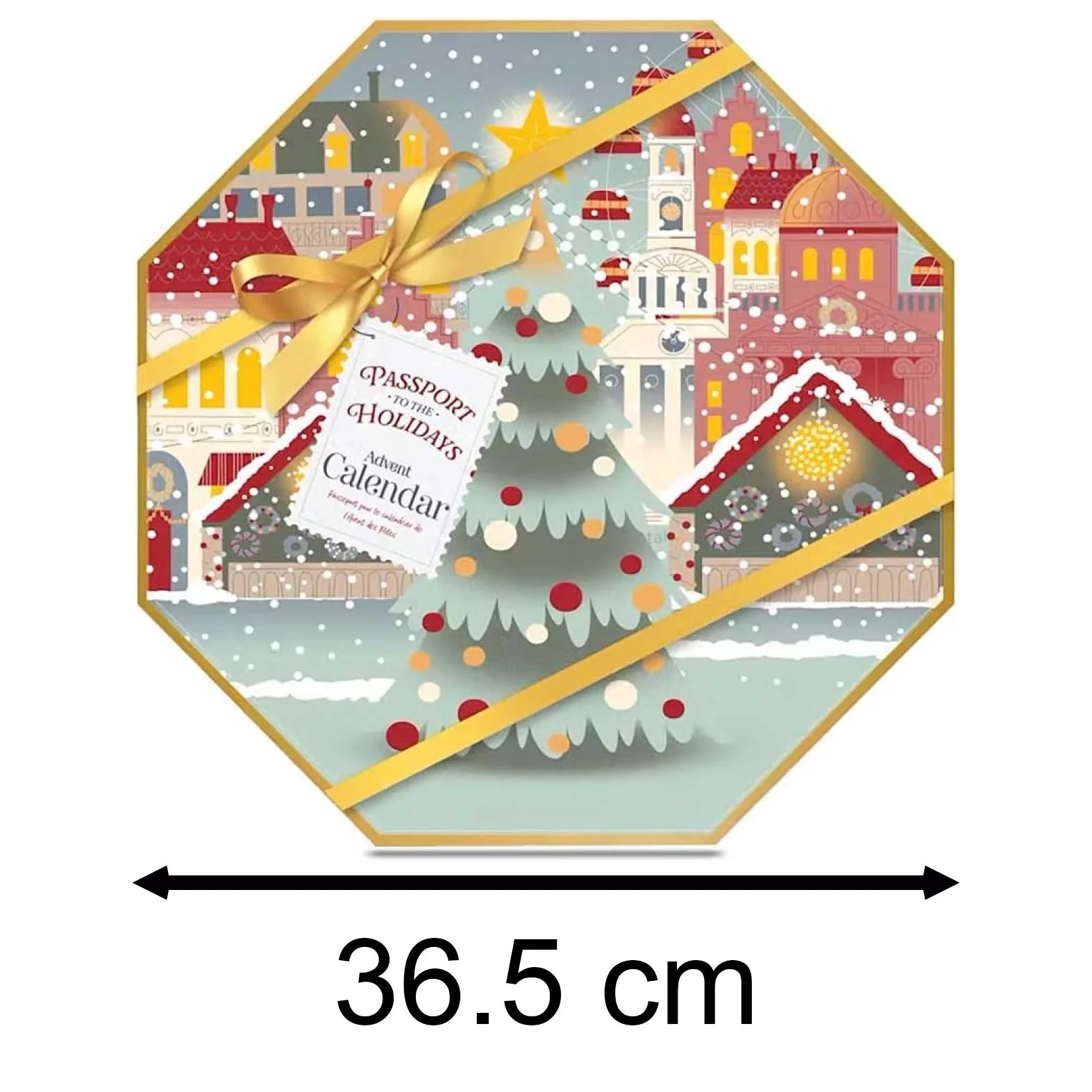 Yankee Candle Wreath Advent Calendar - Christmas Village
