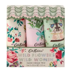 Cath Kidston Wild Flowers Wild Women Hand Cream Trio 3 x 30ml