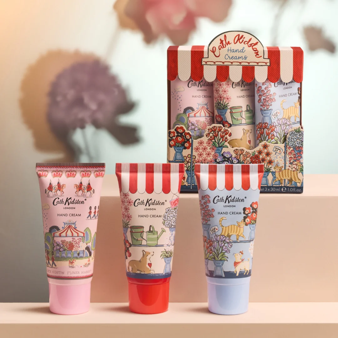 Cath Kidston Flower Market Hand Cream Trio 3 x 30ml