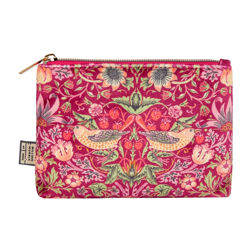 William Morris Strawberry Thief Patchouli and Red Berry Hand Care Bag Set