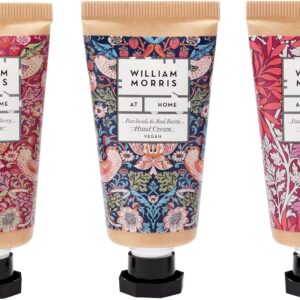 William Morris Strawberry Thief Patchouli & Red Berry Three Hand Creams Gift Set