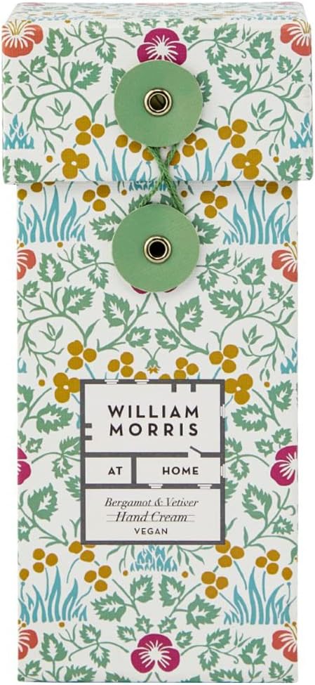 William Morris Golden Lily Bergamot and Vetiver 100ml Hand Cream in Gift Box